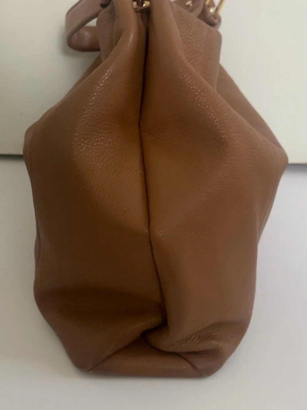 Michael Kors Lex Large Hobo Acorn Leather Convertible Shoulder Bag